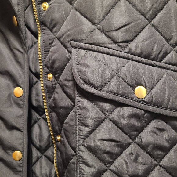 Navy Quilted jacket - Picture 4 of 8